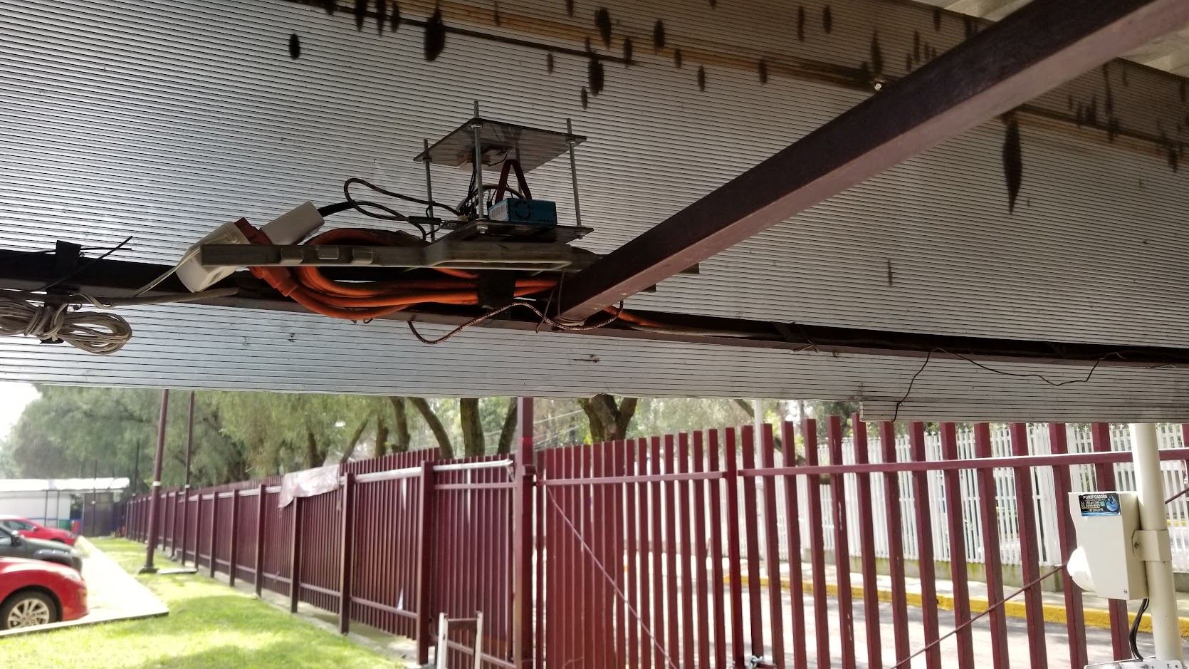 Inaella station mounted at UPIITA campus